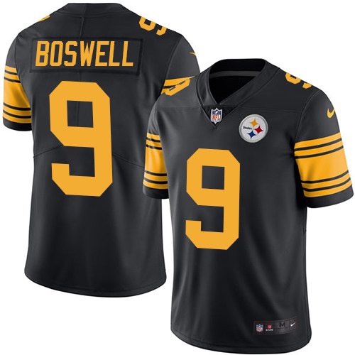 Nike Men & Women & Youth Steelers 9 Chris Boswell Black Color Rush Limited Jersey,We sell and wholesale Nike Men & Women & Youth Steelers 9 Chris Boswell Black Color Rush Limited Jersey on line form chian!